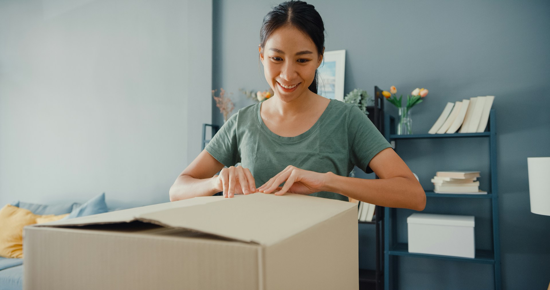 opening package